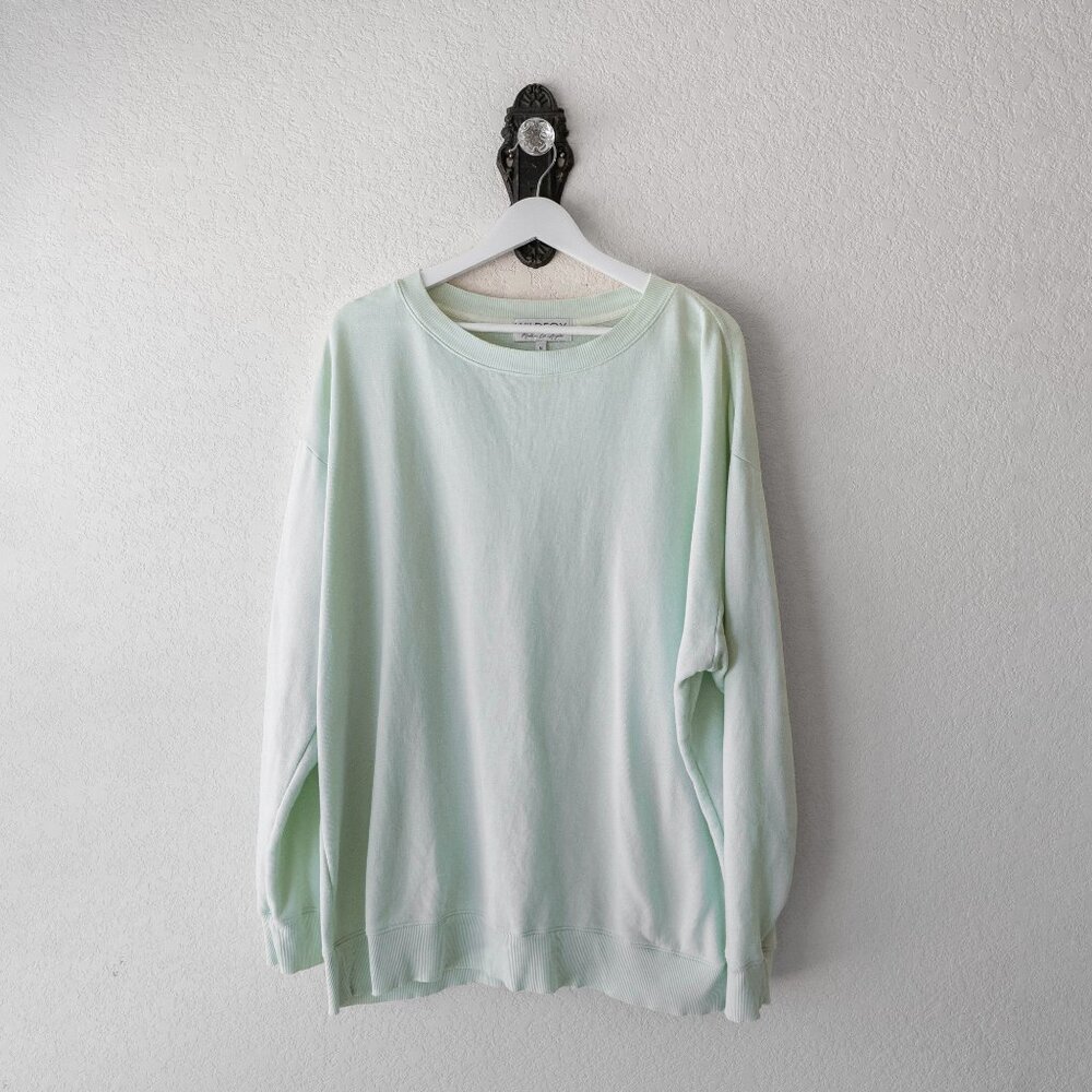 Wildfox Roadtrip Sweatshirt Shore Oversized M French Terry Pullover USA